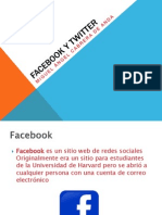 Facebook y Twitter Presentacion