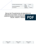 Manual de Procedimientos Laboratorio