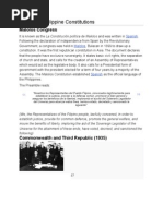 Download History of Philippine Constitutions by jackieferdie SN19011969 doc pdf