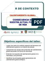 Calentamiento Global - Taller de Contexto