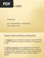 PROPERTY - Lecture Notes of Atty Waldemar Gravador