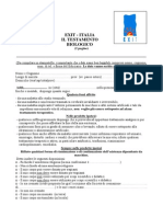 Modulo Testamento Biologico Associazione Exit