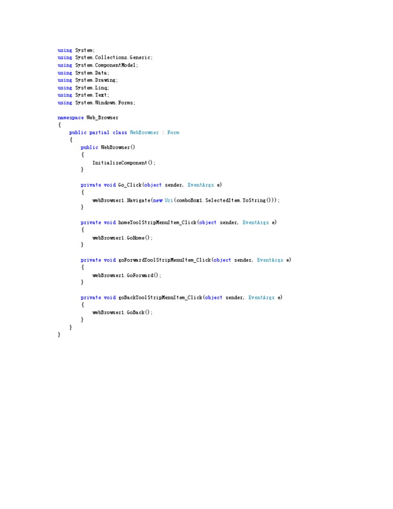 Web Browser | PDF