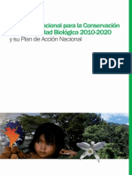 Estrategia Nacional de Conservacion 2010-2020