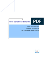 Why Gendered Science Matters