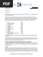 Kase Capital Q1 2013