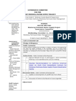 Governance Committee For The Monterey Peninsula Water Supply Project