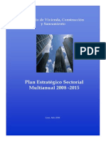 MVCS Plan Estratégico Sectorial Multianual 2008 - 2015