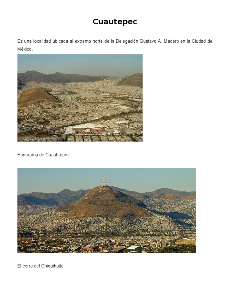 Historia de Cuautepec