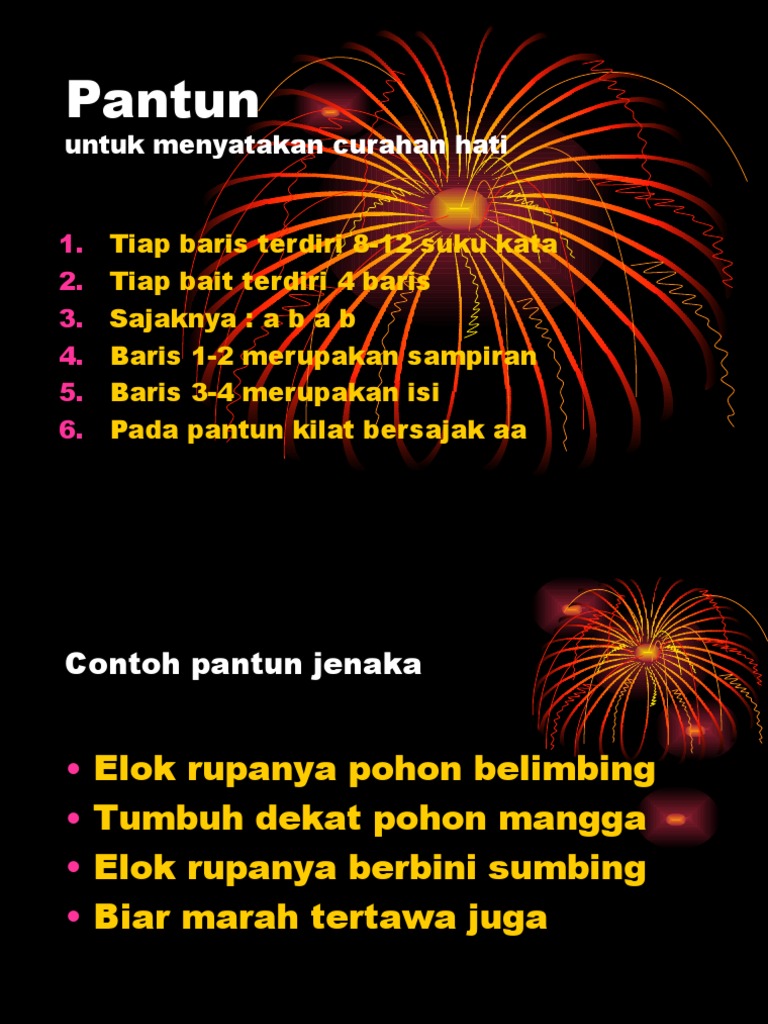 Pantun Syair Gurindam Seloka