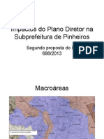 Impactos Do Plano Diretor Na Subprefeitura de Pinheiros