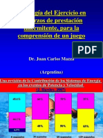 Fisiología del ejercicio intermitente en fútbol