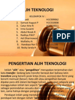 Alih Teknologi