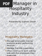 Download The Manager in Hospitality Industry by Subroto Ghosh SN19018233 doc pdf