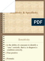 Sensitivity & Specificity (2)