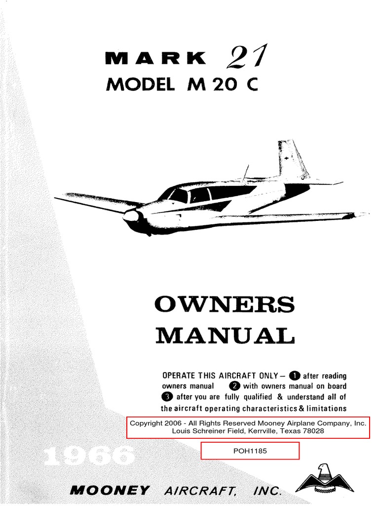 Mooney M20c Flight Manual