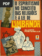 Aluizio Fontenelle - O Espiritismo no Conceito das Religiões e a Lei de Umbanda