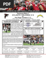 Download Atlanta Falcons vs San Diego Chargers Preseason Game 3 by Atlanta Falcons Football Club SN19019602 doc pdf