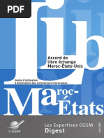 Guide CGEM  Accord libre échange ALE_Maroc_USA