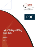 Logic in Thinking and Writing How To Guide
