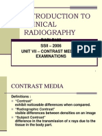 Introduction To Clinical Radiography