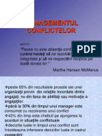 Managementulconflictului Revizuit