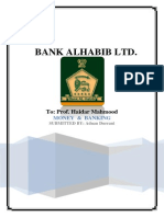 Bankalhabib Report