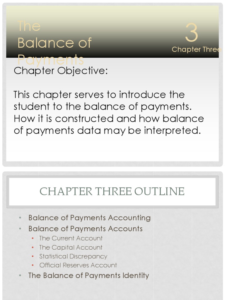 Balance of Payments Overview | PDF | Current Account | Exchange Rate