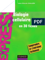 Biologie Cellulaire en 30 Fiches