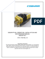 Me406p Description, Operation, Installation and Maintenance Manual