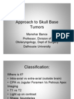 Approach to Skull Base Tumor Classification and Treatment