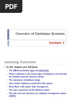 Overview of Database Systems