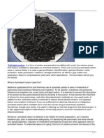 Activated Carbon Uses