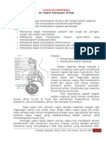 Fisiologi Respirasi Sistem