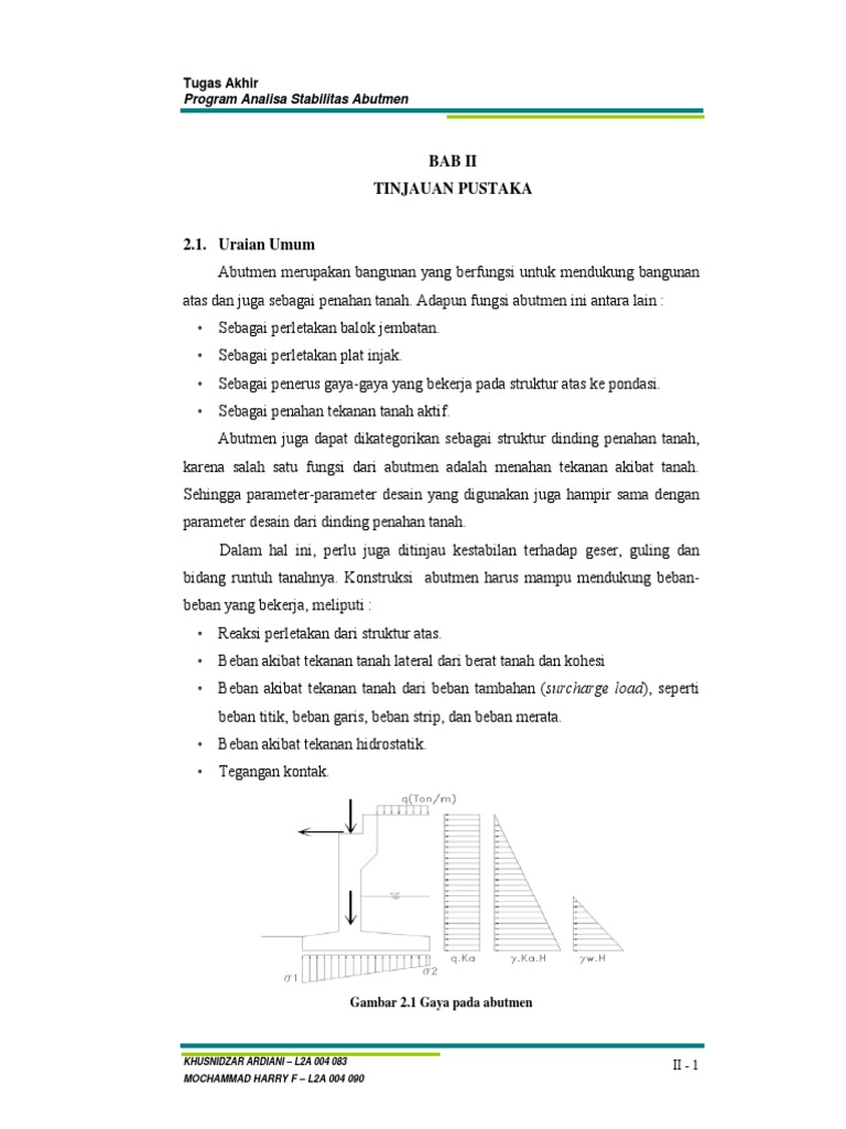 Dinding penahan tanah pdf