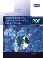 Surface Area and Porosity Pharmaceutical