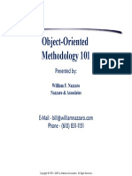 Object-Oriented Methodology 101: Presented by