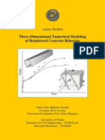 [Mordini] 3D Numerical Modeling RC Behavior