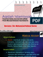 Aqidah Islam 1