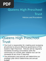 Download Queens High Preschool Policies and Procedures by Preschool SN19024408 doc pdf