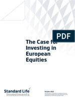 The Case For Eu Equities