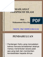 Maslahat Perspektif Islam