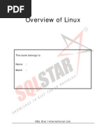 Overview of Linux