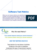 Software Test Metrics