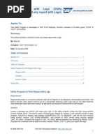 Print Report With Logo (Utility Program To Print Any Report With Logo)