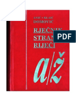 Anić Klaić Domović - Rječnik stranih riječi