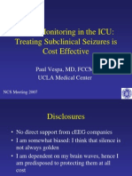 cEEG Monitoring in The ICU: Treating Subclinical Seizures Is Cost Effective