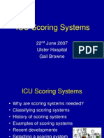 ICU Scoring Systems Guide Overview