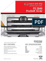 Fs 2848 Proshift 16 Air: Key Features Key Specifications