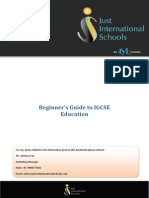 JustInternationalSchools IGCSE Beginners Guide